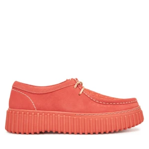 Półbuty Clarks Torhill Bee 26181187 Koralowy