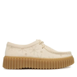 Półbuty Clarks Torhill Bee 26186297 Écru