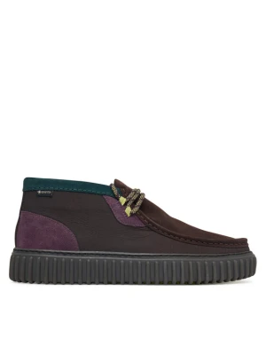Półbuty Clarks Torhill Hi GTX GORE-TEX 26327980 Brązowy
