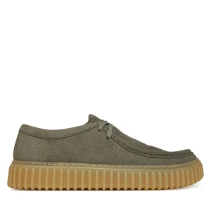 Półbuty Clarks Torhill Lo 26184642 Zielony