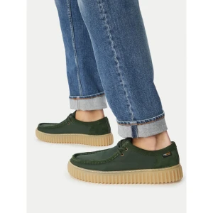 Półbuty Clarks Torhill Lo 26186160 Zielony