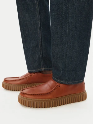 Półbuty Clarks Torhill Lo 26327295 Brązowy