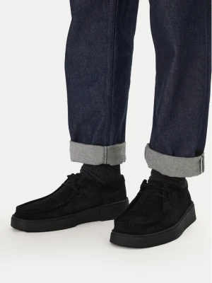 Półbuty Clarks Torview 26183435 Czarny