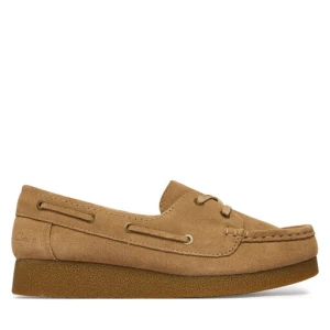 Półbuty Clarks WallabeeEVOSea 26186339 Brązowy
