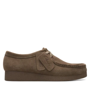 Półbuty Clarks WallabeeEVOSh 26174748 Brązowy