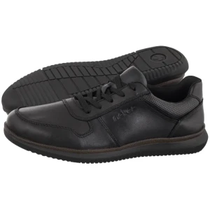 Półbuty Czarne 10407-00 Black (RI406-a) Rieker