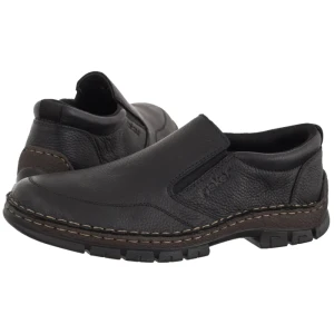 Półbuty Czarne 12253-00 Black (RI418-a) Rieker