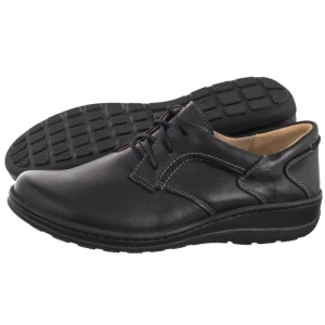 Półbuty Czarne 715-2 011 (HE33-a) Helios
