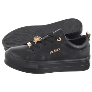 Półbuty Czarne DP3533/25 BK DI (FO109-a) Filippo