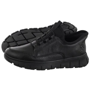 Półbuty Czarne N1357-00 Black (RI285-a) Rieker