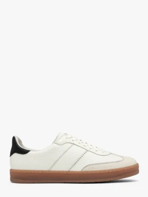 Półbuty damskie w sportowym stylu na płaskim beżowym spodzie Ryłko