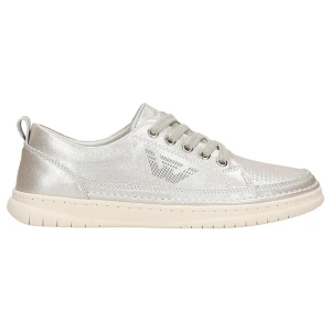 Złote trampki damskie z linii comfort 46265-58 Wojas