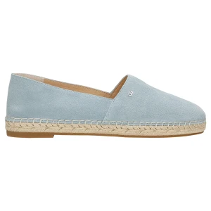Jasnoniebieskie espadryle damskie z dwoiny 46325-66 Wojas