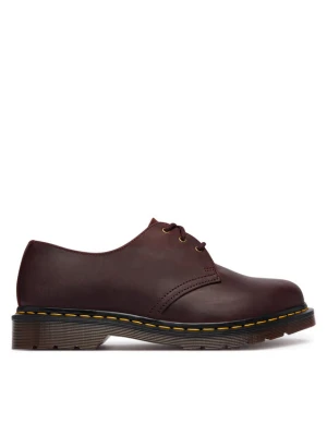 Półbuty Dr. Martens 3 Eye Crazy Horse DM11838601 Bordowy