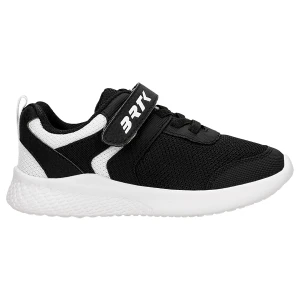 Czarne sneakersy dziecięce z białymi wstawkami Bartek 87003-10