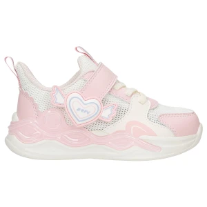 Biało różowe sneakersy dziewczęce Bartek 87016-15