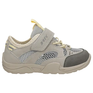 Popielate półbuty dziecięce barefoot z szerokimi noskami Bartek 87023-10