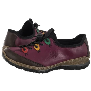 Półbuty Fioletowe N3271-30 Pink (RI185-c) Rieker