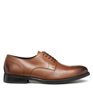 Półbuty Geox U Barberigo U56MBC 00043 C6610 Brązowy