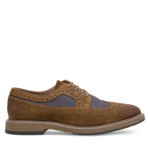 Półbuty Gino Rossi ADAMO-01W MI08 Brązowy