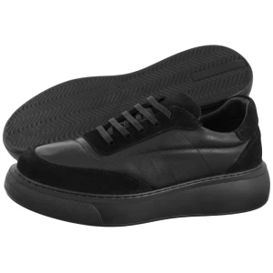 Półbuty Gorjana Black Suede (NP72-a) Nepeke