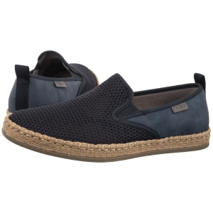 Półbuty Granatowe B2661-14 Blue (RI396-a) Rieker