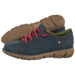 Półbuty Granatowe P6818-17/00-1 (MA1367-b) Maciejka