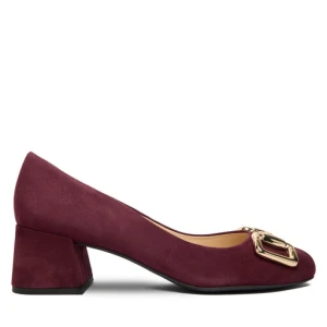 Półbuty HÖGL 0-184322-81000 Bordowy