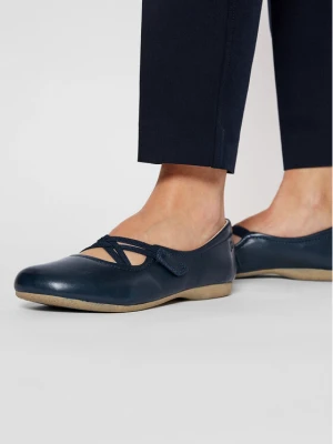 Półbuty Josef Seibel Fiona 87239 971 530 Granatowy