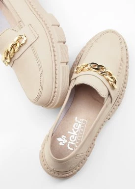 Półbuty loafer chunky Rieker bonprix