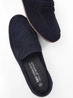 Półbuty loafersy skórzane bonprix