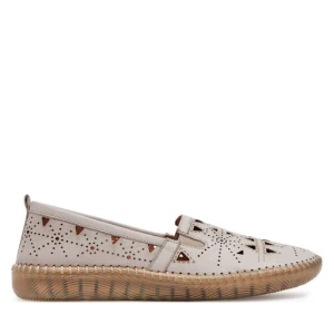 Półbuty Manitu 840073 Beżowy