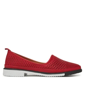 Półbuty Manitu 840138 Czerwony