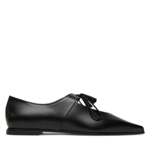 Półbuty Max Mara Laceup 2524526111600 Czarny