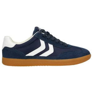 Granatowe trampki męskie relaks z białymi wstawkami r 10124-46