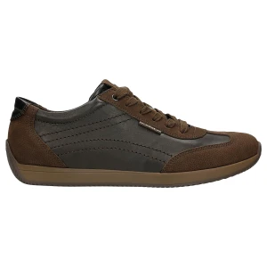 Ciemnobrązowe sneakersy męskie 10269-52 Wojas