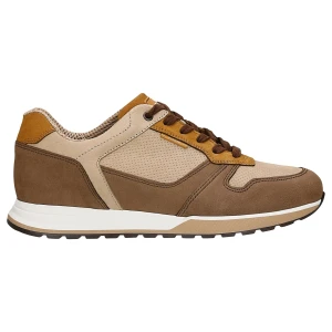 Brązowo beżowe sneakersy męskie 10243-22 Wojas