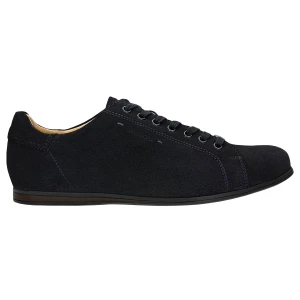 Granatowe sneakersy męskie z dwoiny welurowej 8071-66 Wojas