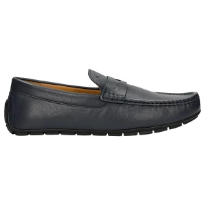 Granatowe mokasyny męskie 10115-56 Wojas