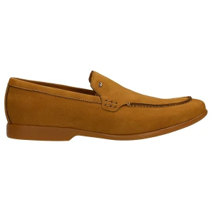 Jasnobrązowe loafersy męskie 10257-23 Wojas