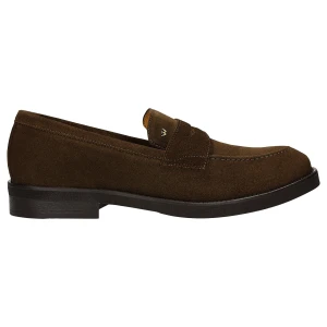 Brązowe mokasyny damskie z dwoiny 10317-62 Wojas