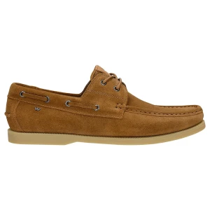 Brązowe rude mokasyny męskie 10256-63 Wojas