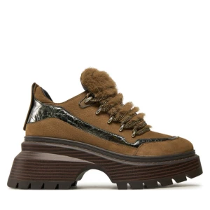 Zdjęcie produktu Półbuty MICHAEL Michael Kors Shiloh Bootie 40F4SSFE8L Brązowy