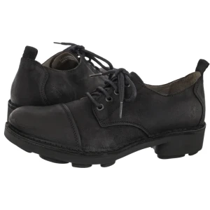Półbuty Neru226fly Antqsuede Black P211226002 (FL448-b) FLY London