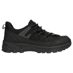 Czarne niskie trekkingi relaks z membrana nano tex r 34204-41