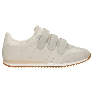 Beżowe sneakersy relaks zapinane na rzep r 46188-14