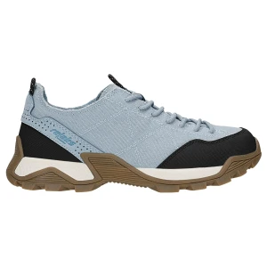 Niebieskie sneakersy relaks z czarnymi wstawkami r 34212-46