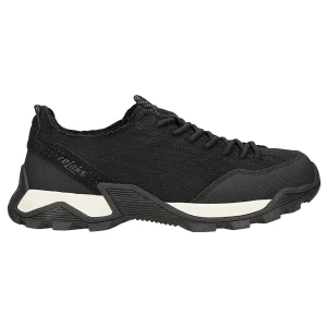Czarne materialowe sneakersy relaks r 34212-41