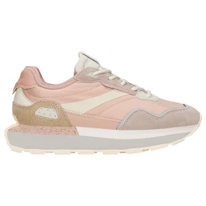 Różowe sneakersy damskie relaks r4618015