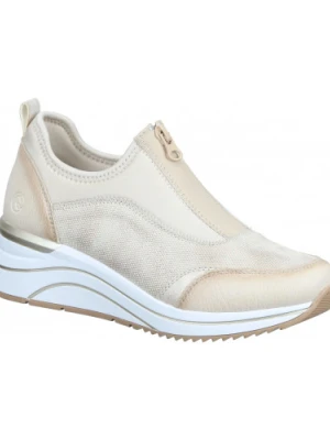 PÓŁBUTY REMONTE - 940444-08 BEIGE
